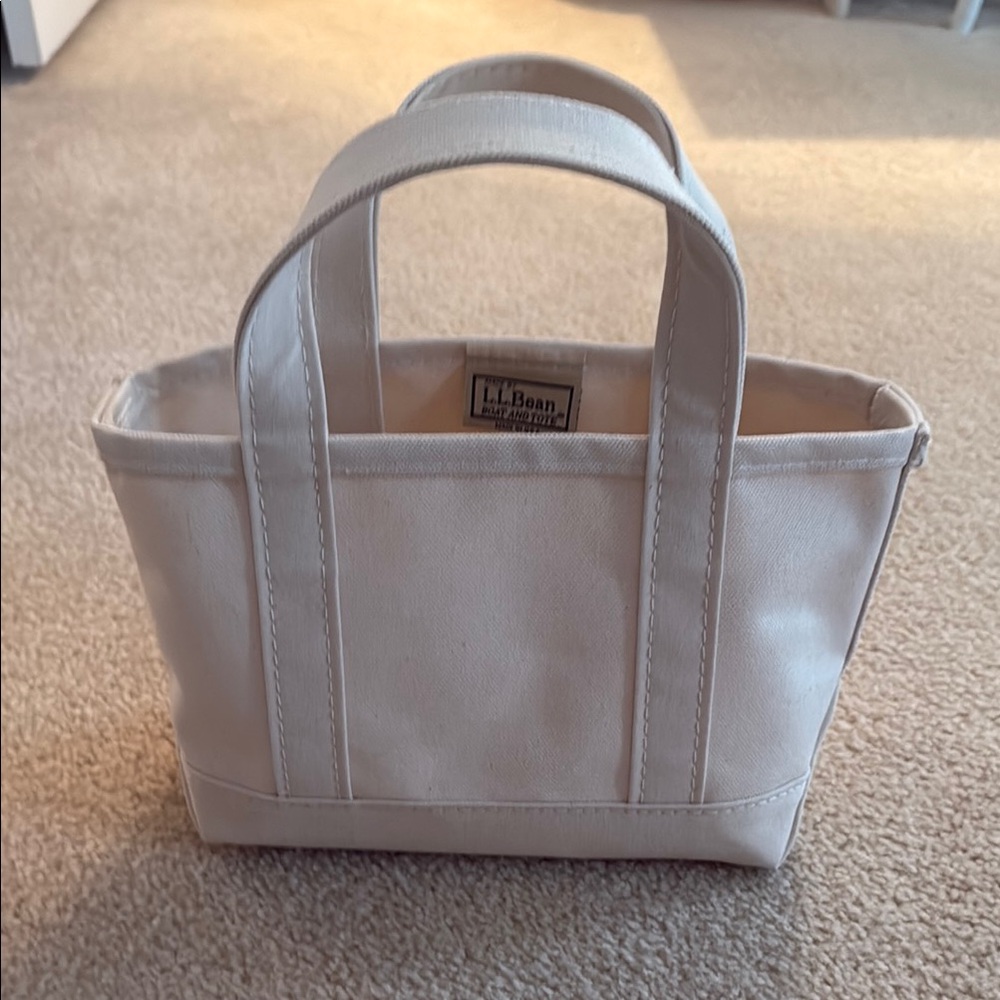 L.L. Bean Mini Boat and Tote NWT